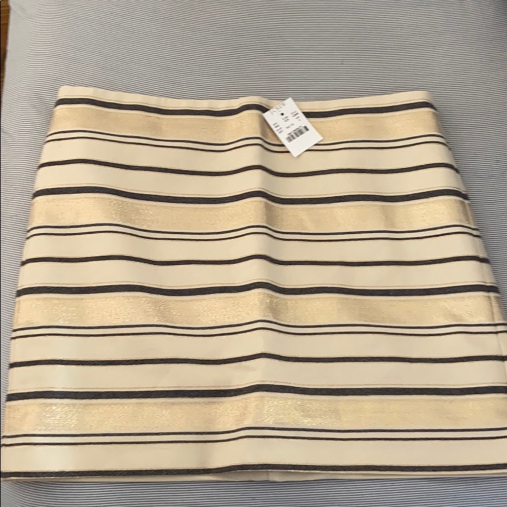 NWT Jcrew stripped skirt size 4